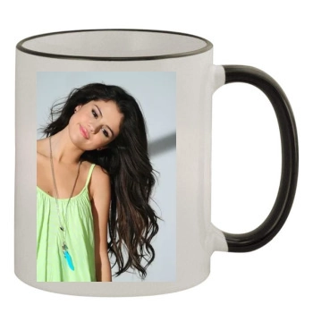 Selena Gomez 11oz Colored Rim & Handle Mug