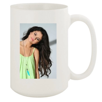 Selena Gomez 15oz White Mug