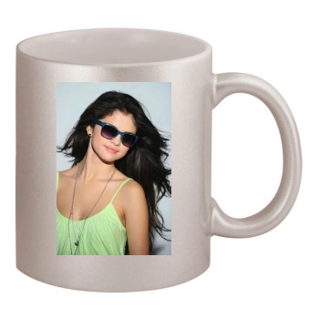 Selena Gomez 11oz Metallic Silver Mug