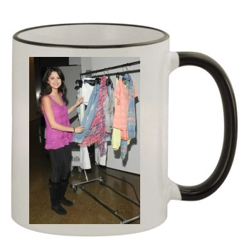 Selena Gomez 11oz Colored Rim & Handle Mug