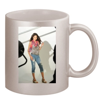 Selena Gomez 11oz Metallic Silver Mug