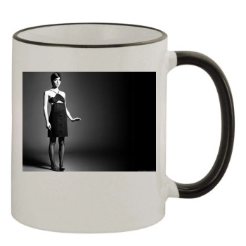 Selma Blair 11oz Colored Rim & Handle Mug