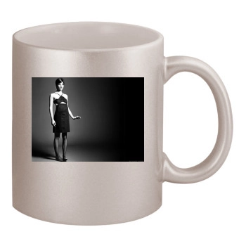 Selma Blair 11oz Metallic Silver Mug