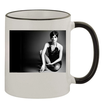 Selma Blair 11oz Colored Rim & Handle Mug