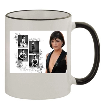 Selma Blair 11oz Colored Rim & Handle Mug