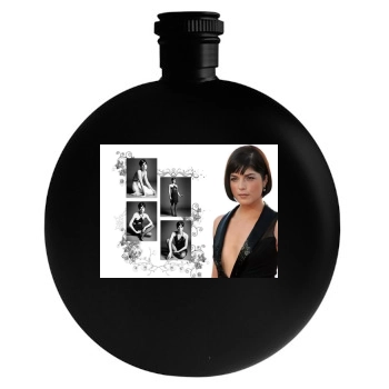 Selma Blair Round Flask