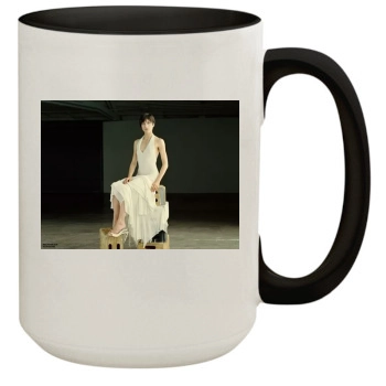 Selma Blair 15oz Colored Inner & Handle Mug