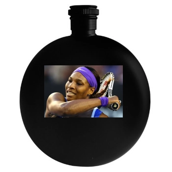 Serena Williams Round Flask