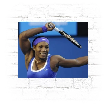 Serena Williams Metal Wall Art