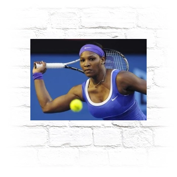 Serena Williams Metal Wall Art