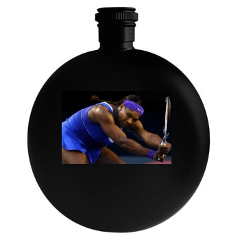 Serena Williams Round Flask