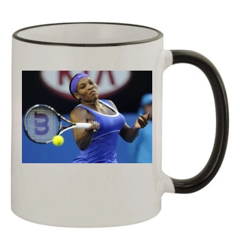 Serena Williams 11oz Colored Rim & Handle Mug