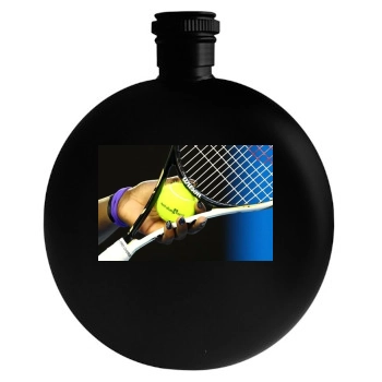 Serena Williams Round Flask