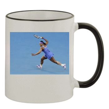 Serena Williams 11oz Colored Rim & Handle Mug