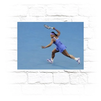 Serena Williams Metal Wall Art