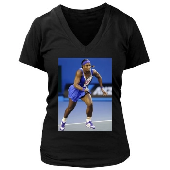 Serena Williams Women's Deep V-Neck TShirt