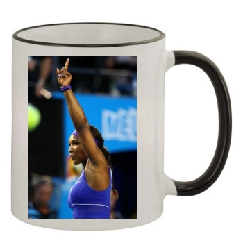 Serena Williams 11oz Colored Rim & Handle Mug