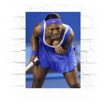 Serena Williams Metal Wall Art