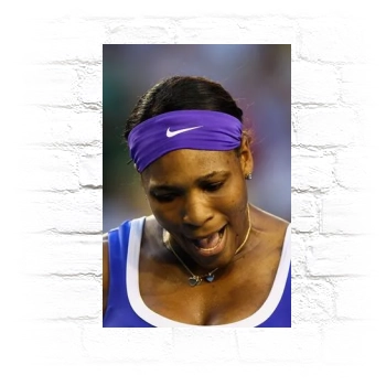 Serena Williams Metal Wall Art