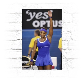 Serena Williams Metal Wall Art