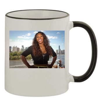 Serena Williams 11oz Colored Rim & Handle Mug