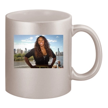 Serena Williams 11oz Metallic Silver Mug