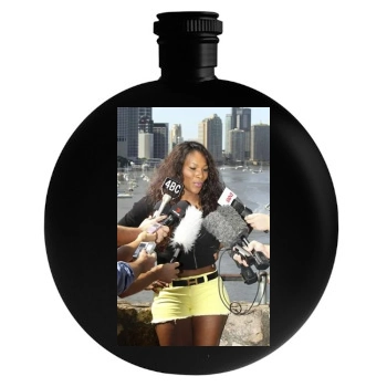 Serena Williams Round Flask