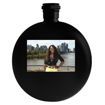 Serena Williams Round Flask