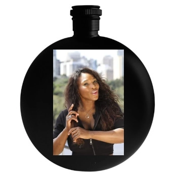 Serena Williams Round Flask