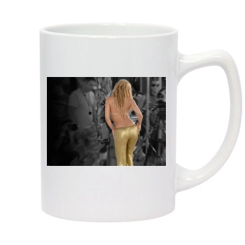 Shakira 14oz White Statesman Mug