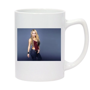 Shakira 14oz White Statesman Mug