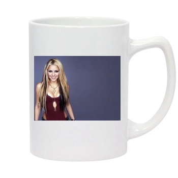 Shakira 14oz White Statesman Mug