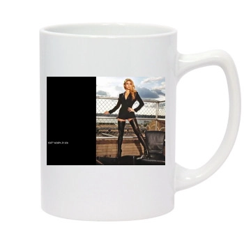 Shakira 14oz White Statesman Mug