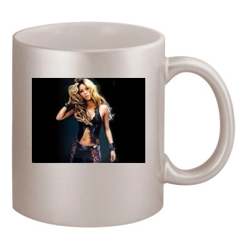 Shakira 11oz Metallic Silver Mug