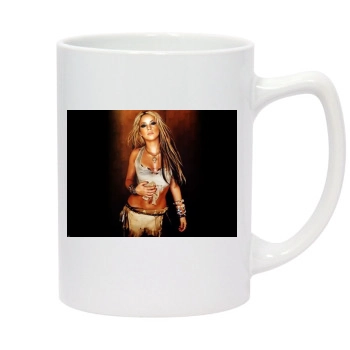 Shakira 14oz White Statesman Mug