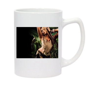 Shakira 14oz White Statesman Mug