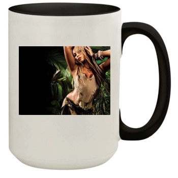 Shakira 15oz Colored Inner & Handle Mug