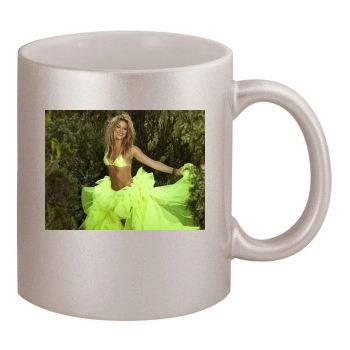 Shakira 11oz Metallic Silver Mug