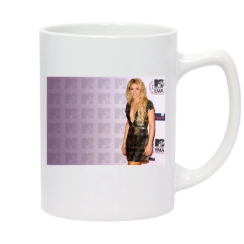 Shakira 14oz White Statesman Mug