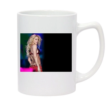 Shakira 14oz White Statesman Mug