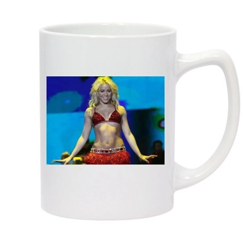 Shakira 14oz White Statesman Mug