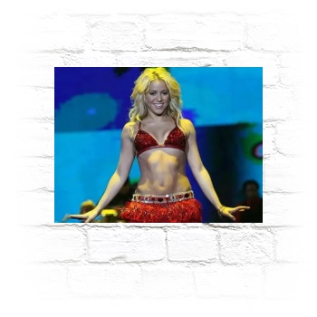 Shakira Metal Wall Art