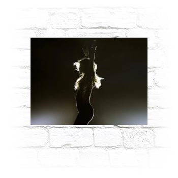 Shakira Metal Wall Art