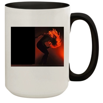 Shakira 15oz Colored Inner & Handle Mug