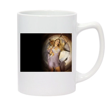 Shakira 14oz White Statesman Mug