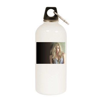 Shakira White Water Bottle With Carabiner