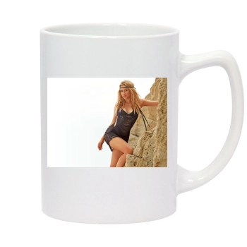 Shakira 14oz White Statesman Mug