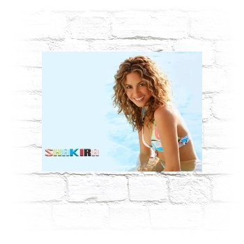 Shakira Metal Wall Art