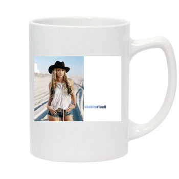 Shakira 14oz White Statesman Mug