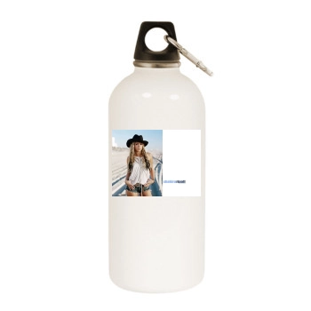 Shakira White Water Bottle With Carabiner